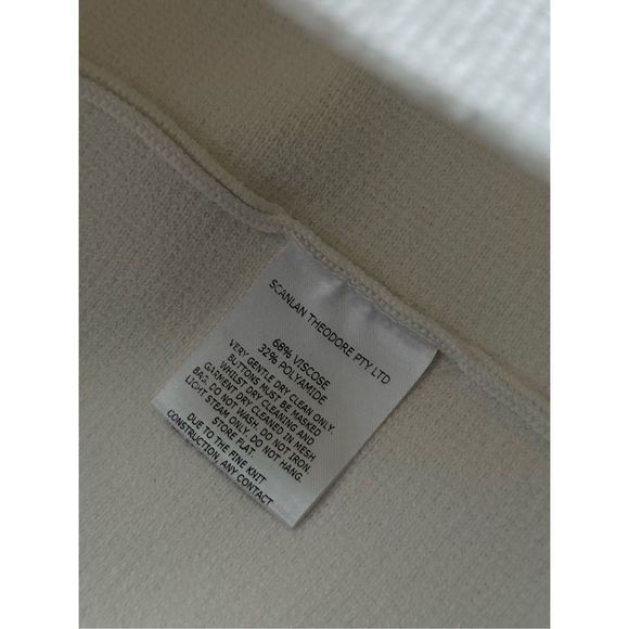 SCANLAN THEODORE CREPE KNIT DRESS SIZE XS - Picture 11 of 12